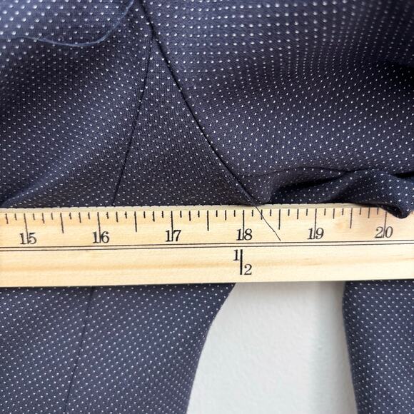 Banana Republic Navy One Button Stretchy Casual Blazer Jacket Women’s Size 6 - Picture 6 of 8